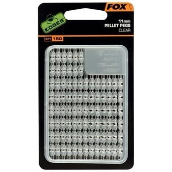 Fox pellet pegs 11mm clear