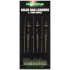 Korda leadcore leader solid bag-3 ring swivel weed/silt