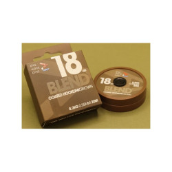 Omc coated hooklink 18lb brown