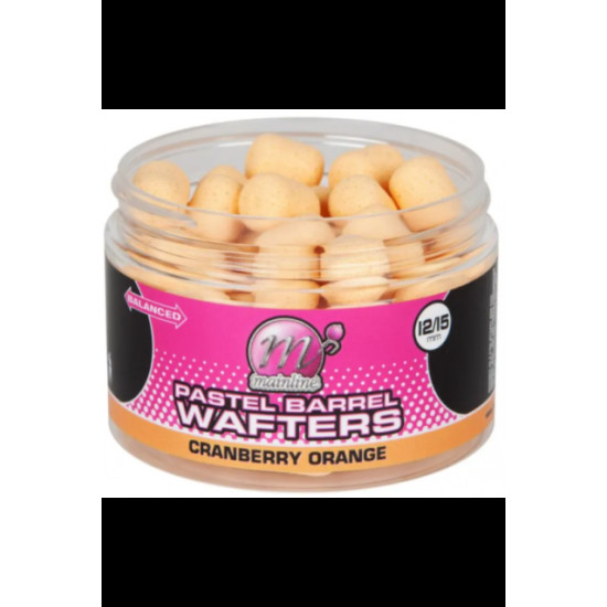 Mainline wafter pastel cranberry orange 12/15mm