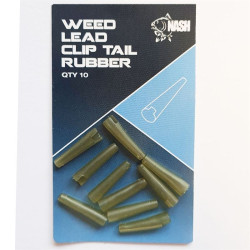 Nash lead clips tail rubber weed 