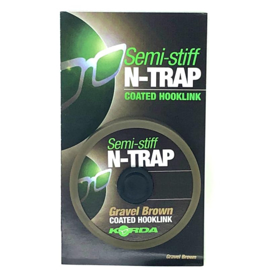 Korda N trap semi stiff 15lb gravel brown