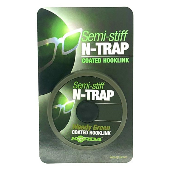 Korda N trap semi stiff 20lb weedy green