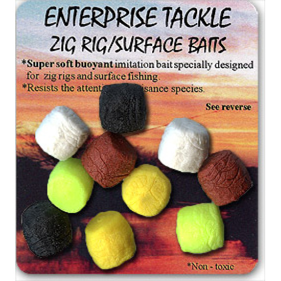 Enterprise zig rig surfaces baits -Mixed