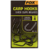 Fox carp hooks wide gape 4