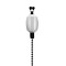 Fox dumpy bobbin  -white -black label