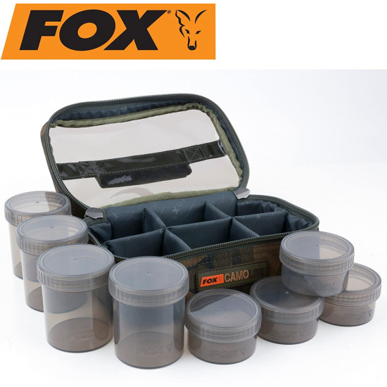 Fox Camolite Glug 8 pot case