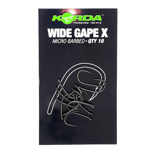 Korda wide gape x 10 