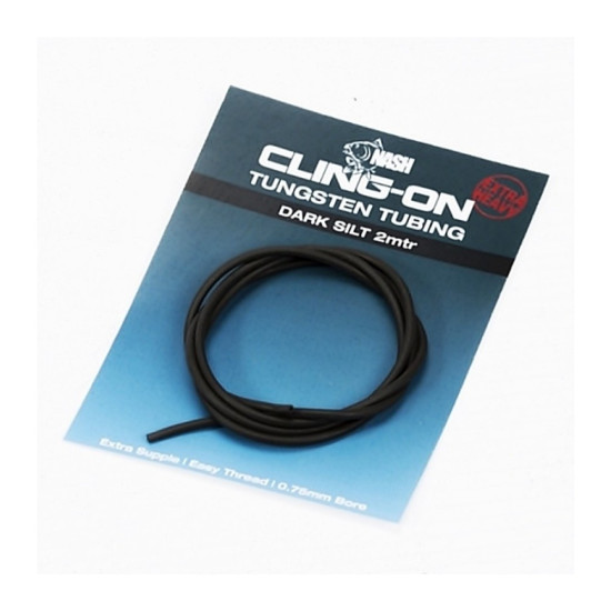 Nash cling on tungsten tubing dark silt 0.75mm