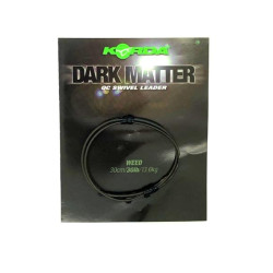 Korda dark matter qc swivel leader weed 30cm 30lb