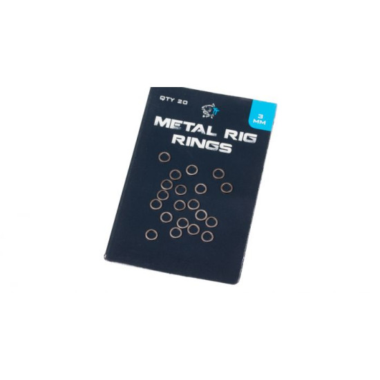 Nash metal rig rings 2mm