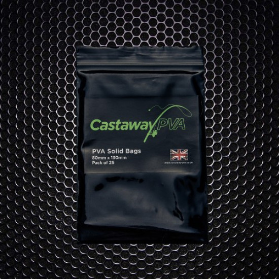 Castaway pva solid bag  80mm x 130mm