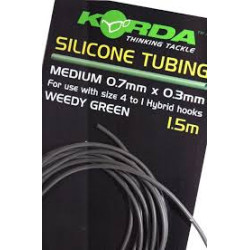 Korda silicone tubing medium 0.7mm x 0.3 mm