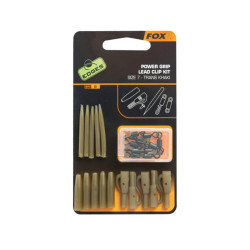 Fox power grip lead clip kit trans khaki 7