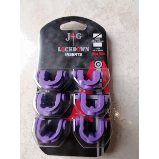 Jag lockdown rod grip system purple Small
