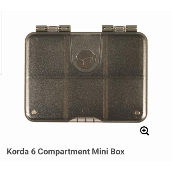 Korda mini box 6 compartment