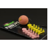 Korda floss caps yellow pink