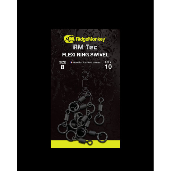 Ridgemonkey flexi ring swivel size 8