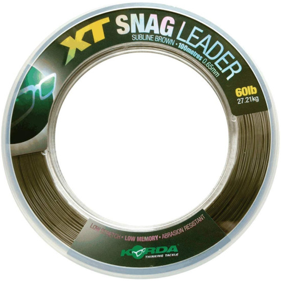 Korda XT snag leader 60lb