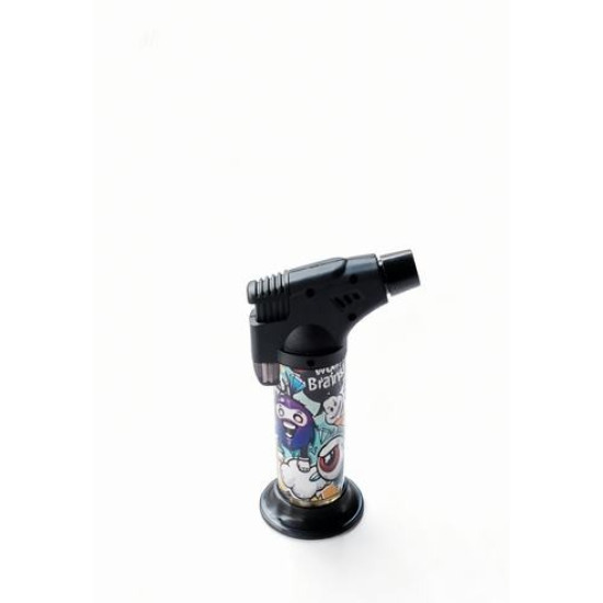 Banx lighter- blow torch spooky design