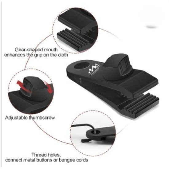 Campsberg thumb screw tarp clips 