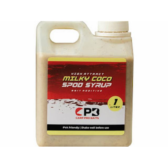 Carp pro spod syrup milky coco 1L