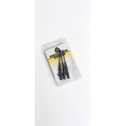 Carp Spirit Anti-Tangle Rigid Clip Black 7cm x 3 