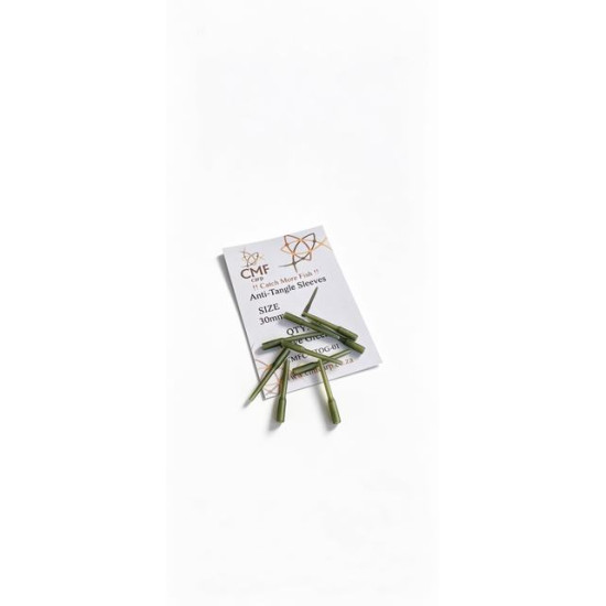 CMF Carp Anti Tangle Sleeves 30mm Olive Green