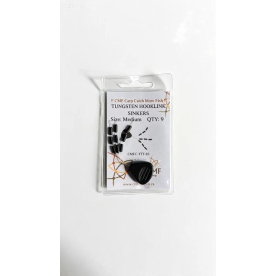 CMF Carp Tungsten Hooklink Sinkers Medium