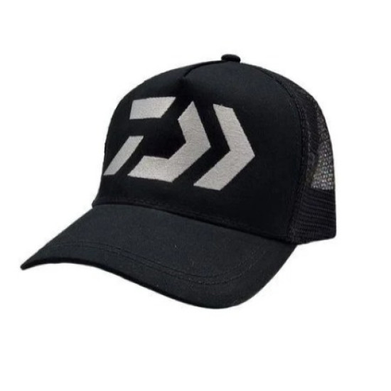 Daiwa cap trucker black and white 