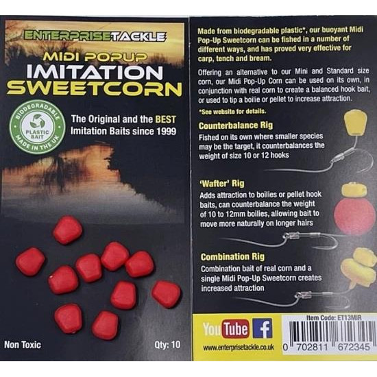 Enterprise sweetcorn red pop up midi 