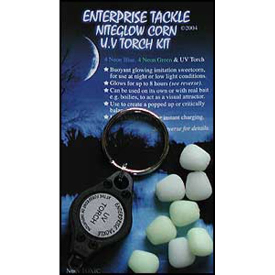 Enterprise niteglow corn with uv torch