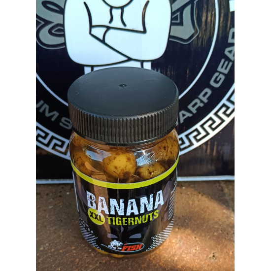 Fish tigernuts banana 