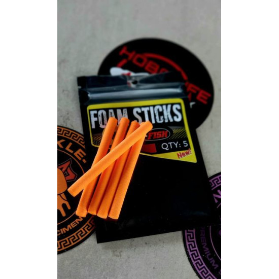 Fish Foam Sticks orange 6mm