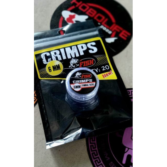 Fish Crimps 6mm