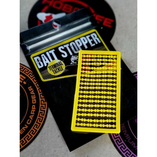 Fish Bait Stopper yellow
