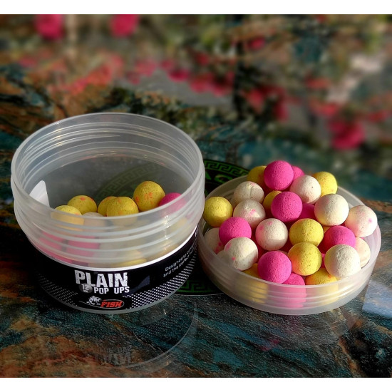 Fish pop up plain 12mm
