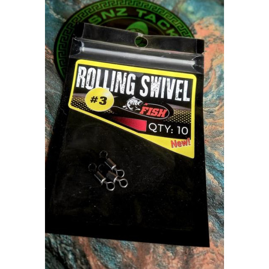 Fish rolling swivel size 3 
