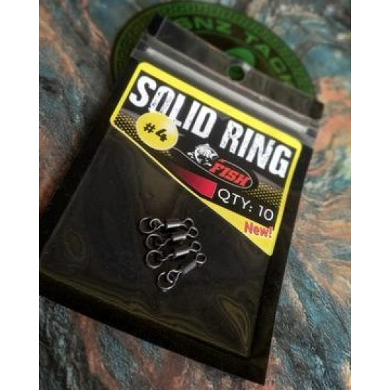 Fish solid ring size 4 