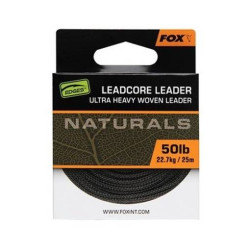 Fox leadcore woven leader 50lb 25m