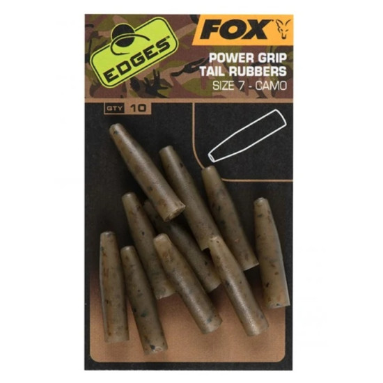 Fox power grip tail rubbers camo 7