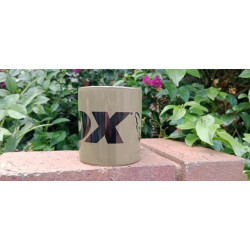 Fox ceramic Mugs -green Fox Print