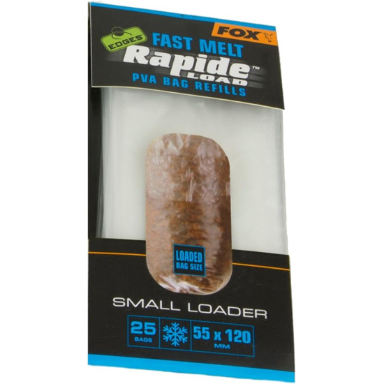 Fox rapide load fast melt pva bag refills small loader 55x120mm