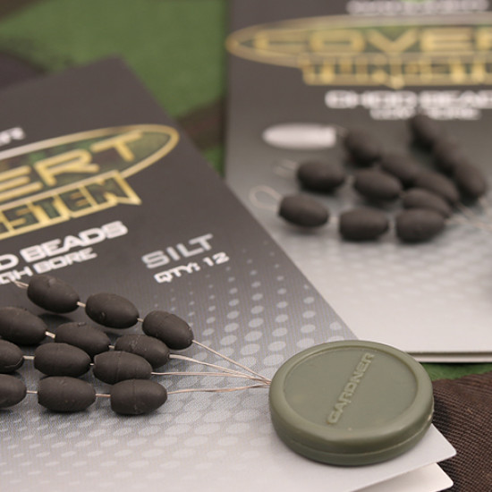 Gardner Covert tungsten chod beads silt 