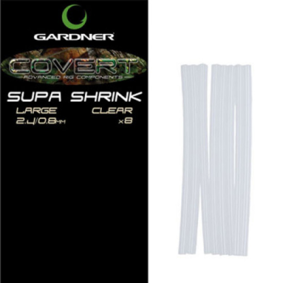 Gardner Covert Supa Shrink Tube large clear 