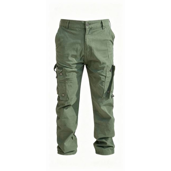 Hobolife Cargo Pants Green- Zip Size 28