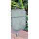 Hooked scale pouch green with velcro 