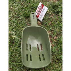 Kaida bait spoon  standard green with holes