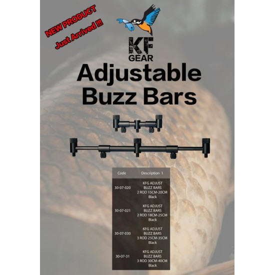 KF Buzz bar 2 rod adjustable 15-20cm