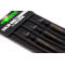 Korda Leadcore leader 3x ring swivel gravel brown 